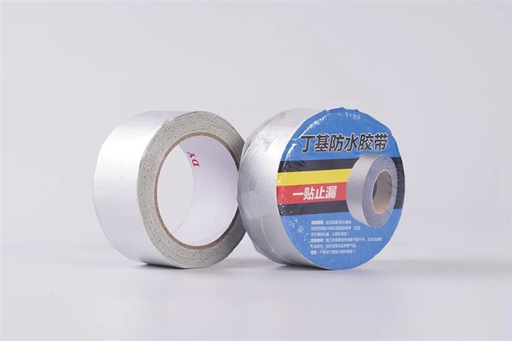 Repair Roof Cracks With Waterproof Tape